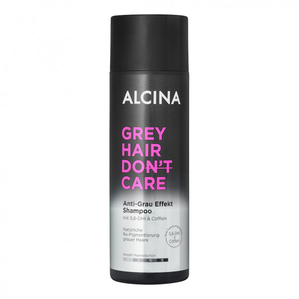 Alcina Haarpflege Grey Hair Dont Care Anti-Grau Effekt Shampoo