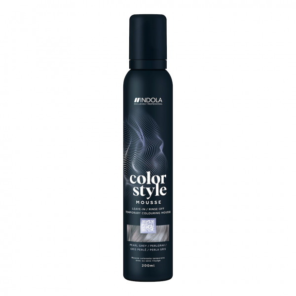 Indola Color Style Mousse New Neutralize Perl Grau