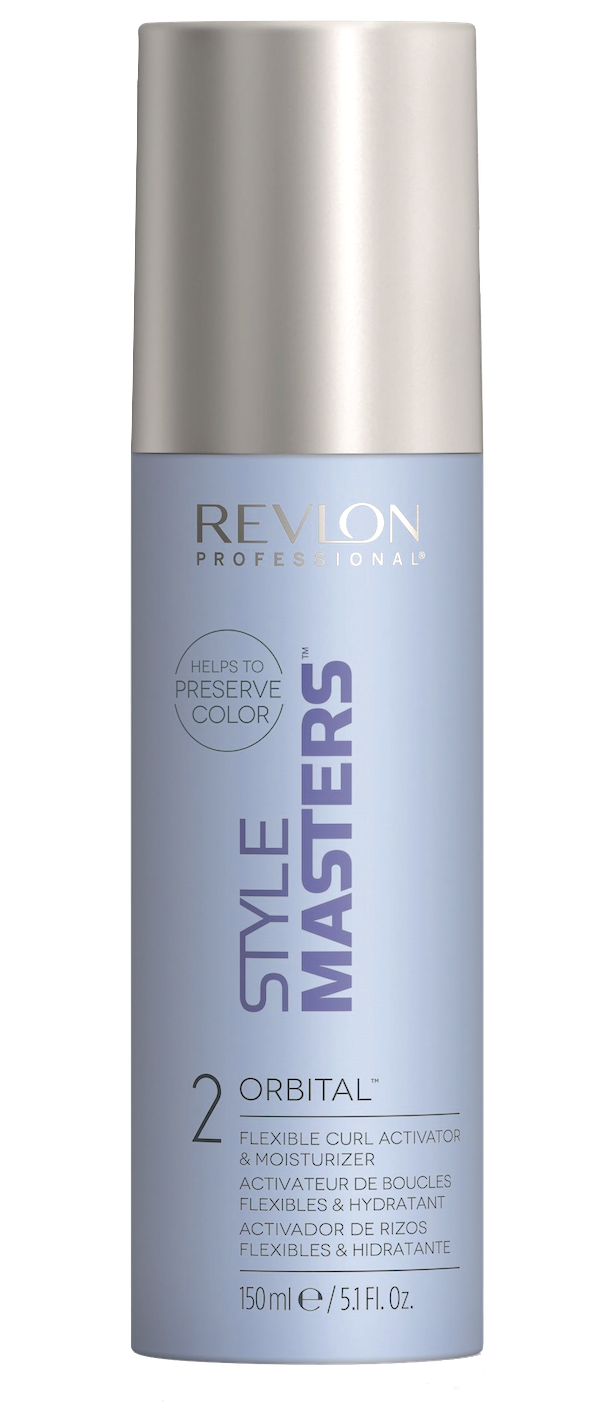 Revlon Style Masters Glättcreme Moisturizer Flexible | Curls / Activator Lockencreme Hairstyling 2 + Orbital 